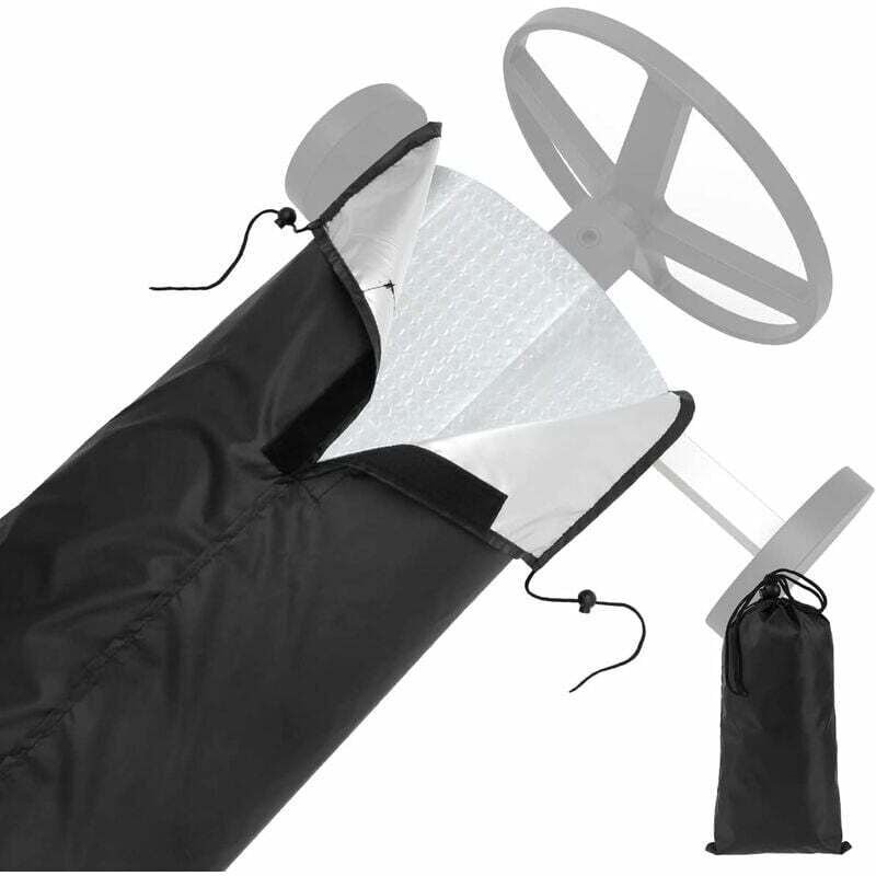 Gotrays - Couverture Enrouleur Bâche Piscine en Tissu 210D Imperméable,Couverture de Protection Piscine Extérieur Intérieur,Couverture pour Bâche