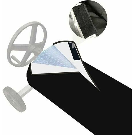 Couverture Enrouleur Bâche Piscine En Tissu Imperméable Housse De Protection