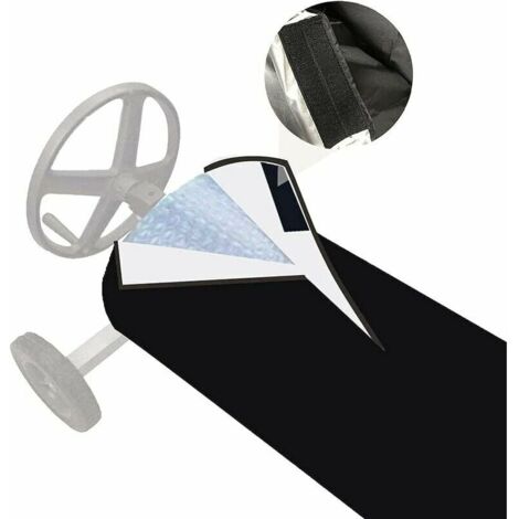 Couverture Enrouleur Bâche Piscine En Tissu Imperméable Housse De Protection,