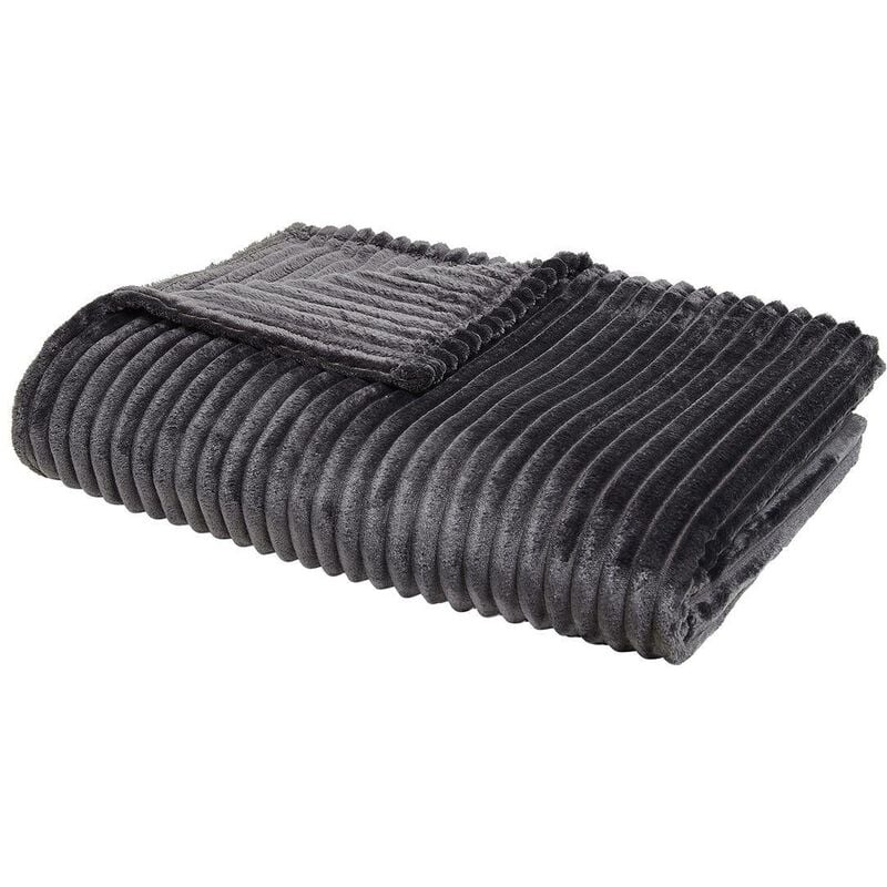 Couverture essentielle, structure en velours côtelé, 150 x 200 cm