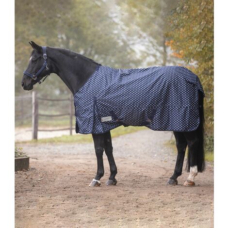 Couverture Exterieur Cheval Pois 0gr Waldhausen Couleur Bleu Nuit Taille 95 Cm Waldhausen Bleu Nuit Coup6000007