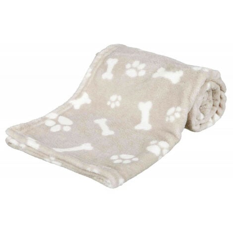 Couverture Kenny taille S-M 100 × 75 cm couleur beige pour chien - Trixie