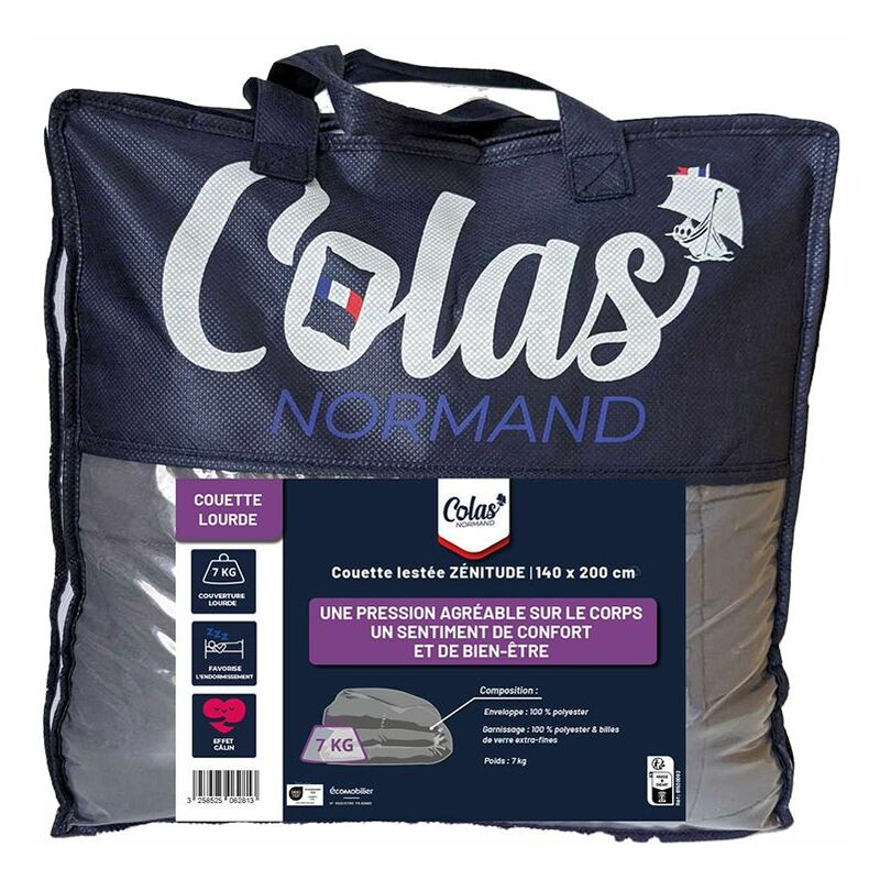 Couverture lestée 140x200 cm - Made in France