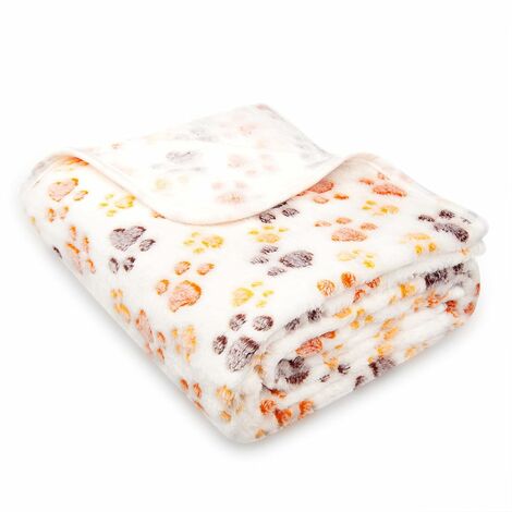 Couverture moelleuse pour chien, couverture polaire pour chien, matériau polaire corail doux de qualité supérieure, couverture chaude et lavable en polaire pour chat pour petit, moyen et grand animal