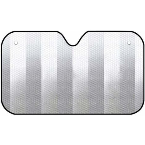 SUNXURY Couverture Pare-Brise de Voiture Pare Soleil, Universel Ombrage Isolation Protection Solaire D'été Pare-Brise Protection Pare-Soleil Couverture avec Protection UV,60cm x 130cm
