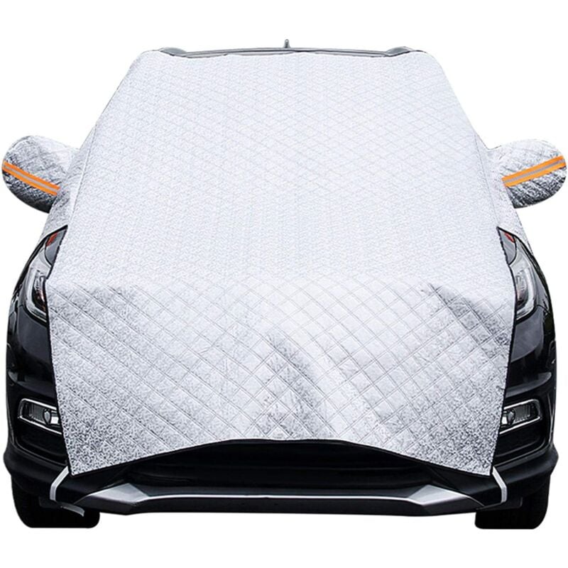 Couverture Pare-Brise Voiture, Bâche Pare Brise Protection Magnétique Couverture Repliable