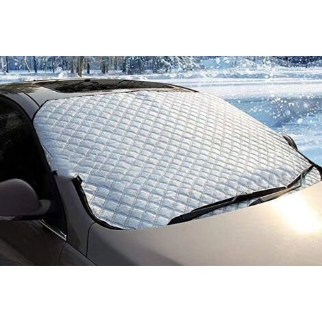 Magnétique Couverture de pare-brise de voiture Editbar 210 x 120 cm Protection contre le gel et la poussière Protection contre le gel Protection contre le gel