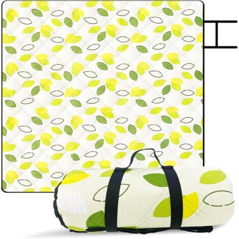 Couverture Pique Nique 200x200,Nappe Pique Nique,Tapis Pique Nique Pliable,pour Jardin,Nappe, BBQ, randonnée, Voyage Couverture de Camping