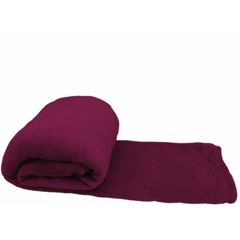 Couverture, plaid polaire 150 x 200 cm en flanelle ultra doux - Vivezen