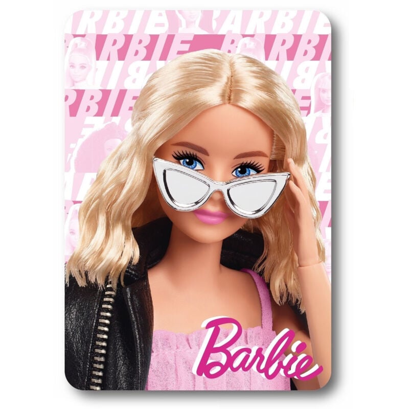 Barbie - Couverture polaire 100x140