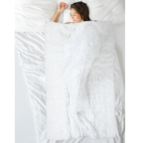 Couverture Ponderee Fourrure 150x200cm