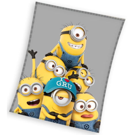 Couverture pour enfant 150 x 200 cm Minions