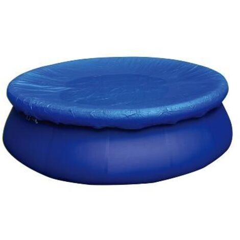 Couverture pour piscine de jardin de 2,4 m avec col