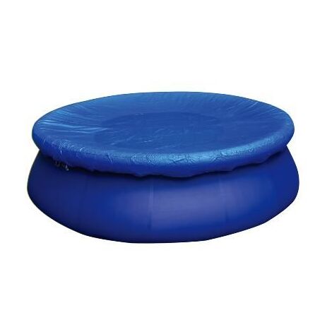 Couverture pour piscine de jardin de 2,4 m avec collier
