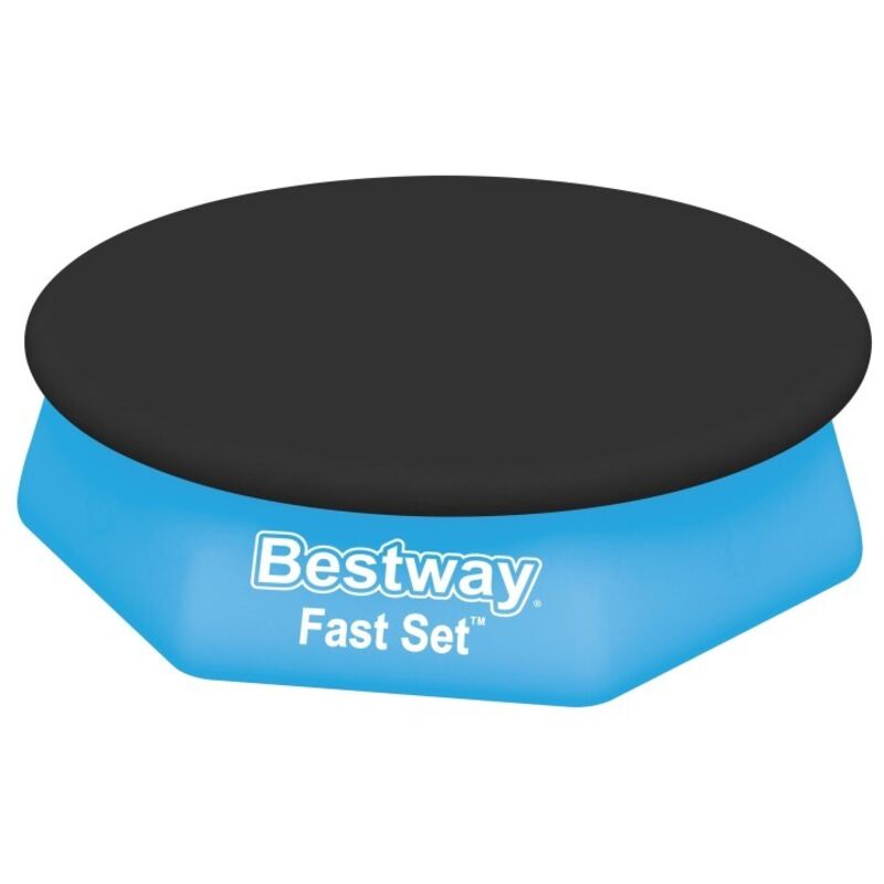 Bestway Fast Set Round Pool Cover for 2.40 m Inflatable Ring Above Ground Pools