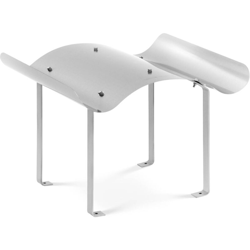 Chapeau de cheminée Inox 50 x 50 x 38,5 cm Chapeau de cheminée anti pluie