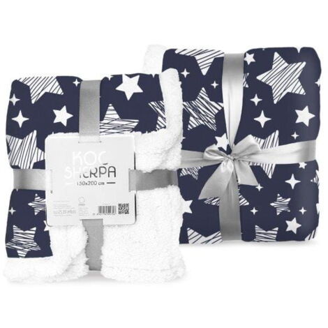 Couverture Sherpa douce et moelleuse pour un cadeau de Noël