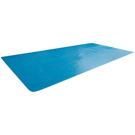 Couverture solaire de piscine bleu 476x234 cm polyéthylène INTEX