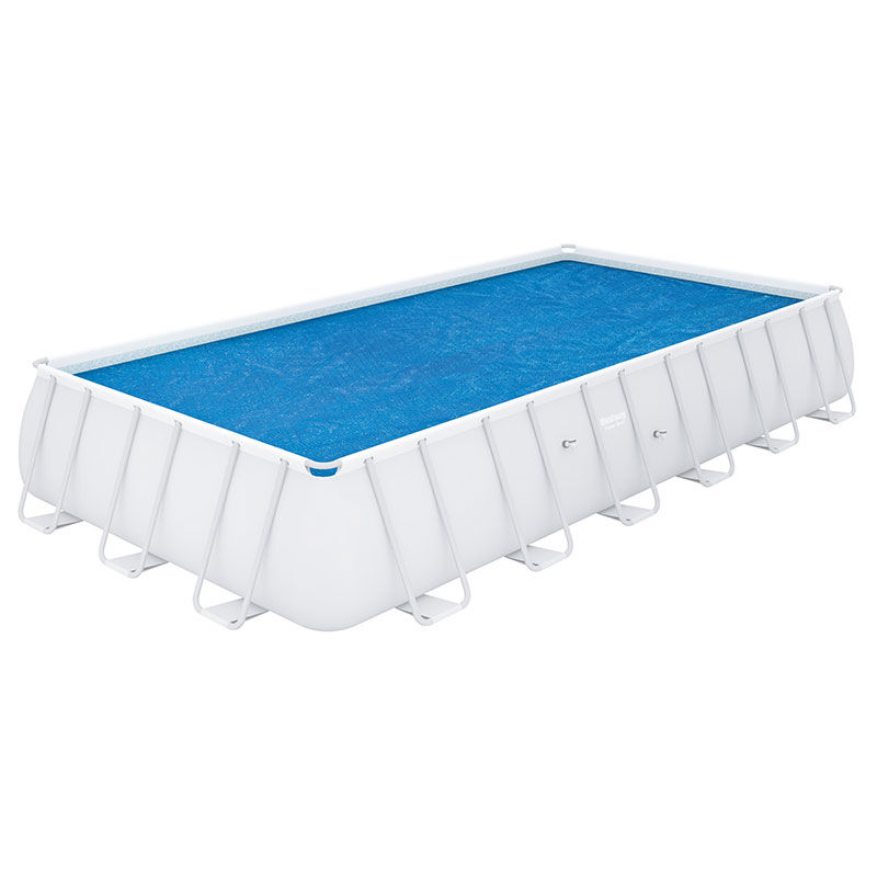 Bâche à bulles pour piscine Bestway rectangulaire Modèle - Piscine rectangulaire 4,04 x 2,01m ou 4,12 x 2,01m