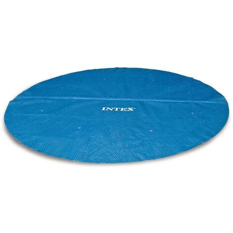 Couverture solaire de piscine ronde 244 cm INTEX - Bleu