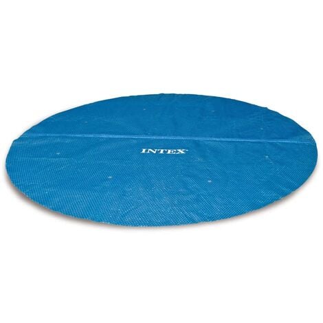 Couverture solaire de piscine ronde 488 cm INTEX - Bleu