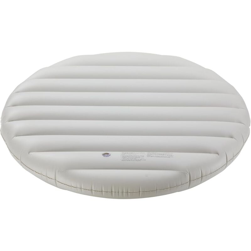 Couverture Thermique pour Bains à remous Ø140 cm Noir Accessoires de Bains à remous pour piscines - Arebos