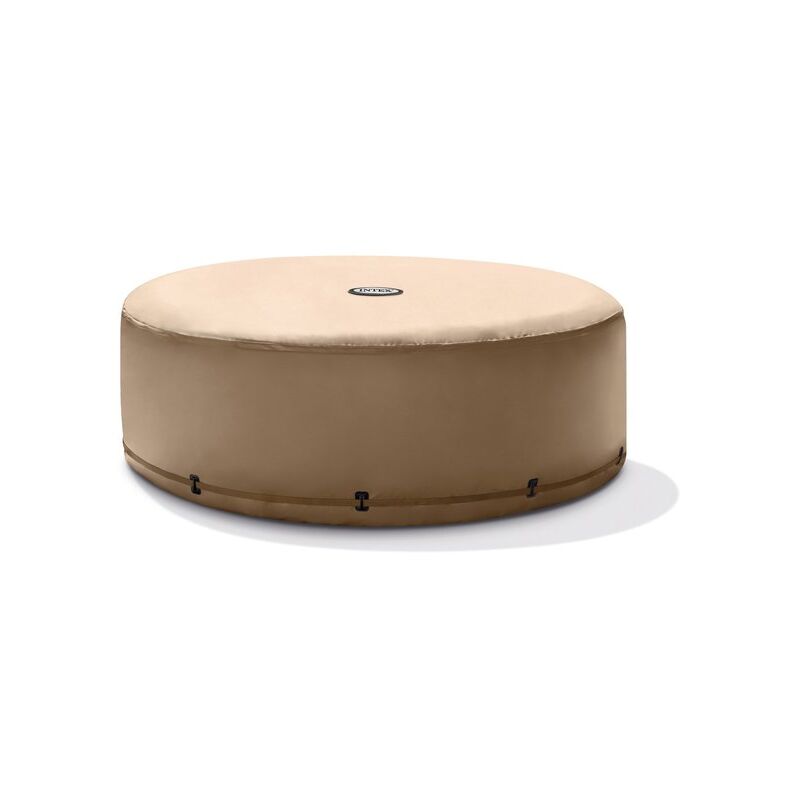 Intex - Couverture thermique pour spa gonflable PureSpa rond 4 places