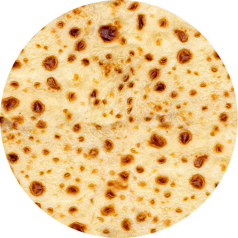 Couverture Tortilla Couverture mexicaine taco, couverture burrito diametre 150cm-HARRY