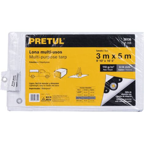 Couverture Truper LP-35B 3x5 m