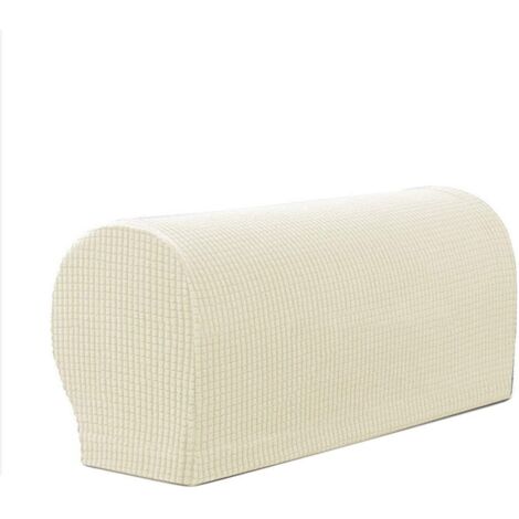 Couvertures d'Accoudoir de Canap&eacute Souple Couvre Accoudoirs Elastique Housse de Canap&eacute Antid&eacuterapant Housse de Bras de Fauteuil Protection