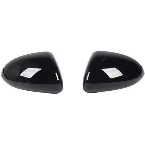 Couvertures de Rétroviseur Extérieur, Couverture de Rétroviseur côté Gauche Droit Imperméable Robuste et élégante pour D E (noir brillant).