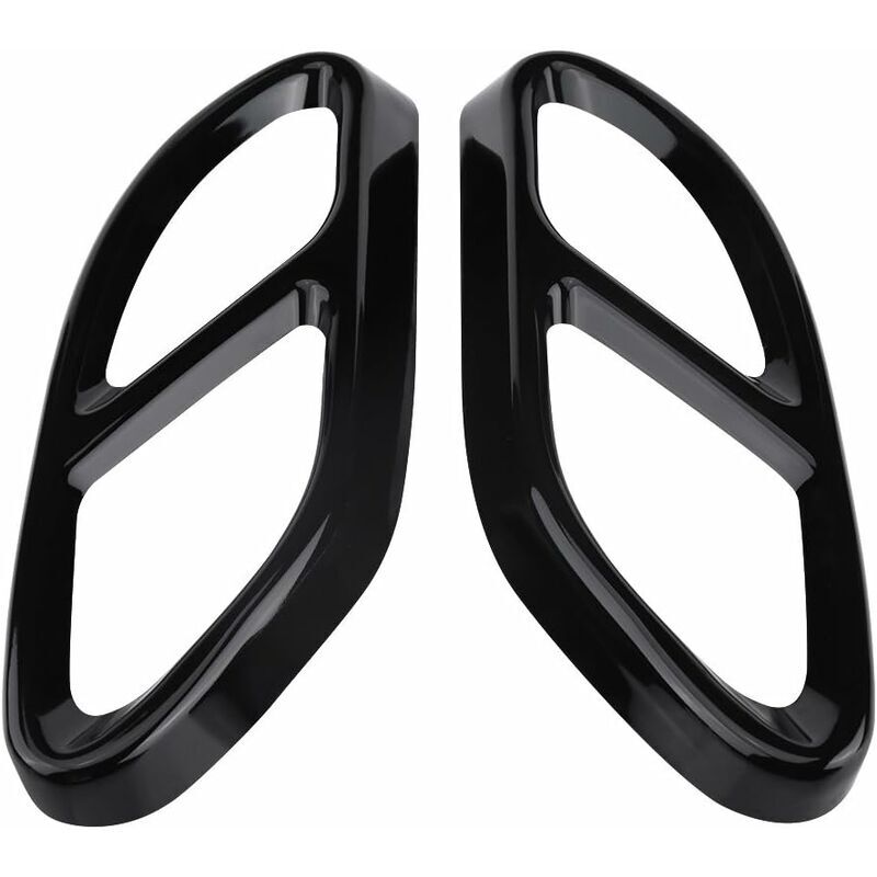 SNQ - Couvertures de Silencieux d'Echappement, 1 Paire de Cache-tuyaux d'Echappement pour Silencieux d'Echappement Cache-tuyau d'Echappement de