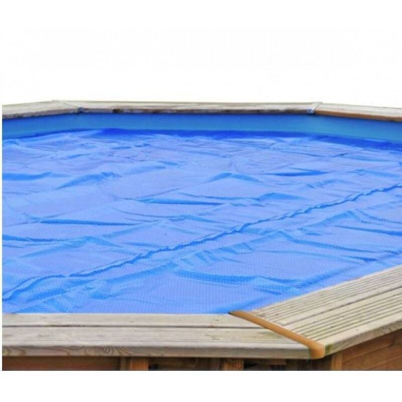 Bâche à bulles pour piscine composite rectangulaire 4,66 m x 3,26 m - Gré