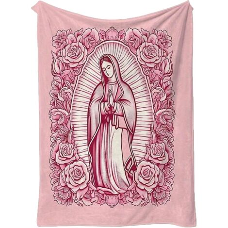 Couvertures Douces pour Femmes - Décoration et Literie à Thème Religieux -