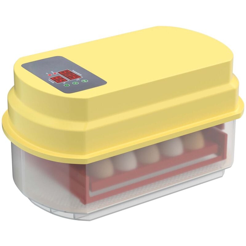 Wiltec - Couveuse automatique – 100 w – pour 15 oeufs – à Retournement automatique – Appareil à couver Incubateur Couvoir Éclosoir Éleveuse oisillons