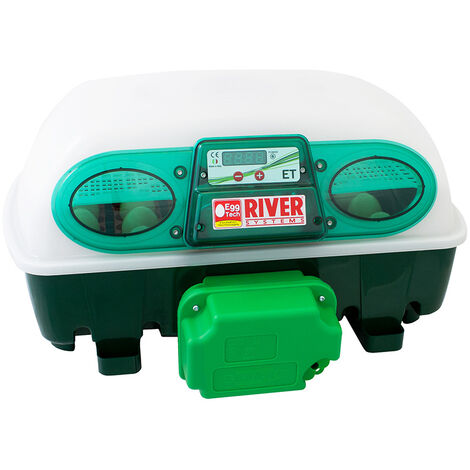 Couveuse automatique 24 œufs – Écran digital – Plage de température 30° à 40°C – Compatible avec divers types d'œufs – River