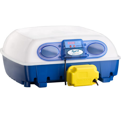 Couveuse automatique 49 œufs – Alimentation électrique 150 W – Contrôle LED – Incubation optimale pour volaille – Borotto