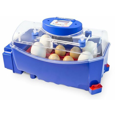 Couveuse automatique LUMIA 8 œufs – Incubation digitale – Dimensions 39x22x20 cm – Matériau ABS haute isolation thermique – Borotto