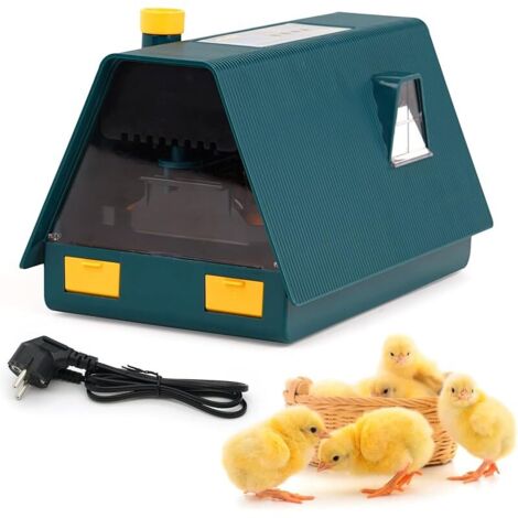 Couveuse Automatique Pour 10 Oeufs,Couveuse Avec Retournement Automatique Des Oeufs Et ContrôLe De La TempéRature Et De L'Humidité,Couveuse Pour Volailles Avec Affichage Led Pour Poules Canards Oies