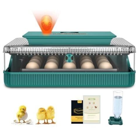 Couveuse Oeuf Automatique 25 Oeufs, Incubateur Oeuf Automatique, Retournement Automatique des ufs N8