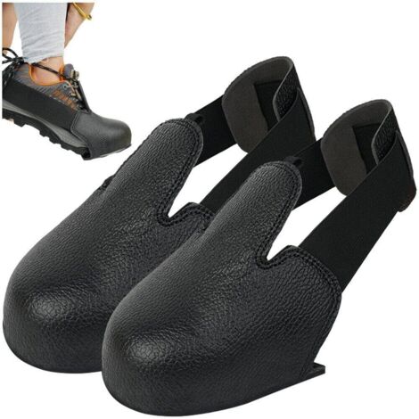 Couvre-chaussures de sécurité universels en cuir PU, protection contre l'écrasement pour l'industrie du travail
