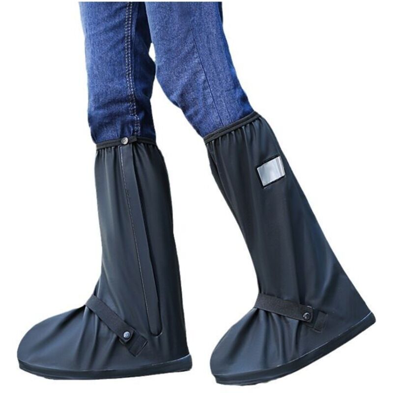 Couvre-chaussures imperméables Couvre-chaussures de pluie Résistance au glissement Galoches Bottes de pluie sur les chaussures