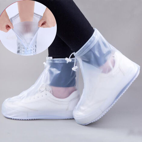 YZMY Couvre-Chaussures Imperméable 1 Paire De Chaussures Réutilisables  Couvre des Protecteurs De Chaussures en Silicone Imperméables pour L'Intérieur  Extérieur-Gris_L : : Mode