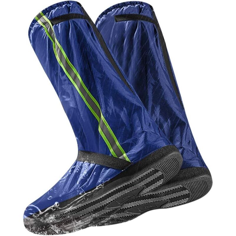 Couvre-chaussures imperméables galoches antidérapantes couvre-chaussures réutilisables couvre-chaussures de protection contre la pluie