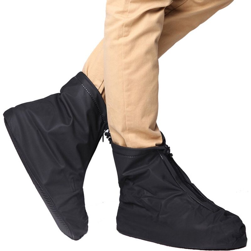 Couvre-chaussures imperméables - Noir - Imperméables - Antidérapants - Couvre-chaussures réutilisables - Chaussures imperméables - xl