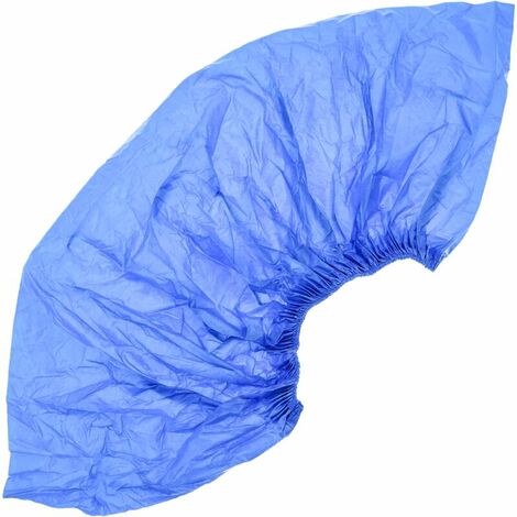 MISSDONG Couvre chaussures jetables pour la protection. Kit de 100 couvres PE