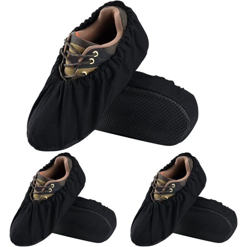 Couvre-Chaussures Poussière pour Maison M (EU 37-43),Couvre Chaussures Résistant, Surchaussures Réutilisable(3pcs)