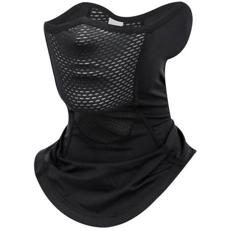 couvre-chef Multifonctionnel (noir), Couvre-cou Cool, Masque Facial D't, Foulard Glace Multifonctionnel Pour Les Sports De Plein Air, La Moto/le
