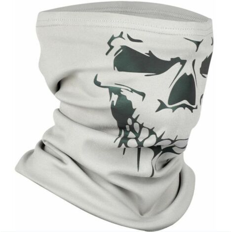 Couvre-chefs de cyclisme d'hiver Reflechissant coupe-vent VTT Velo de route Couverture integrale, modele: Gris