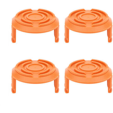 Couvre-essieu pour tondeuse, lot de 4, pièce de rechange compatible Worx WA0010